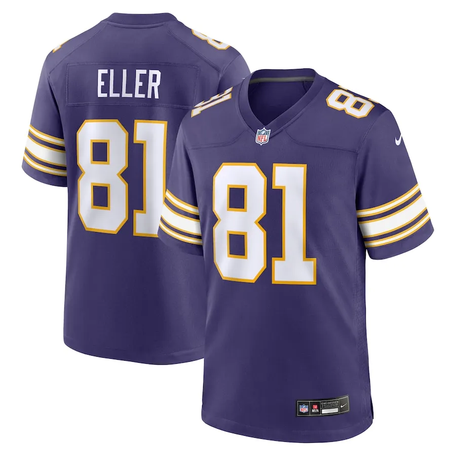 Carl Eller Minnesota Vikings Nike Retired Player Alternate Game Jersey - Purple