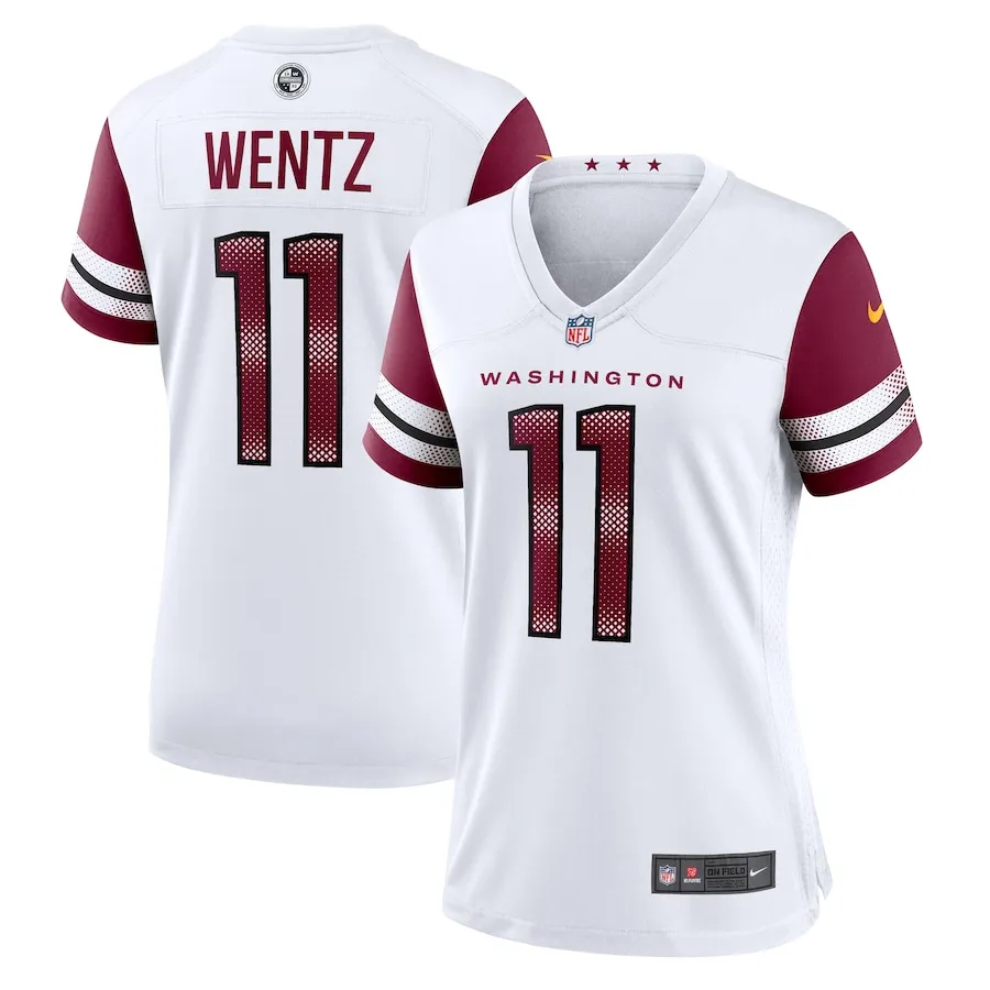 Carson Wentz Washington Commanders Nike Women's Game Jersey - White