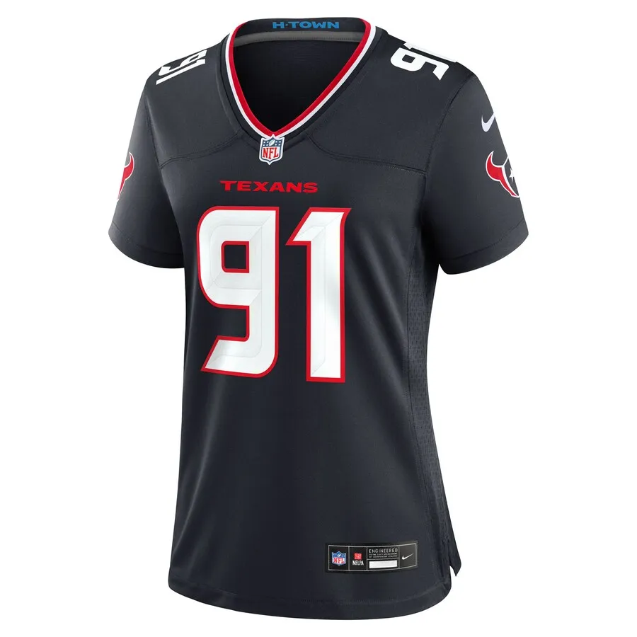 Casey Toohill Houston Texans Nike Women's Team Game Jersey -  Navy