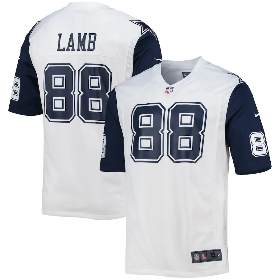 CeeDee Lamb Dallas Cowboys Nike Alternate Game Jersey - White