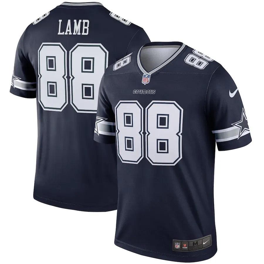 CeeDee Lamb Dallas Cowboys Nike Team Legend Jersey - Navy