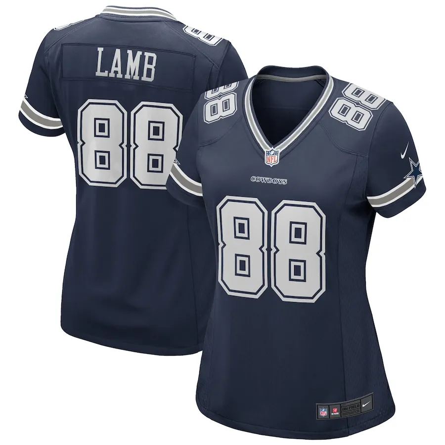 CeeDee Lamb Dallas Cowboys Nike Women's Game Jersey - Navy