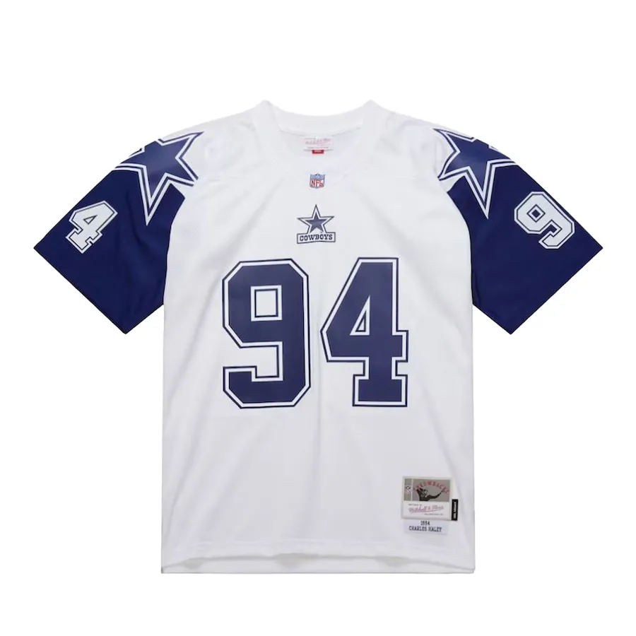 Charles Haley Dallas Cowboys Mitchell &amp Ness 1994 Alternate Legacy Replica Jersey - White