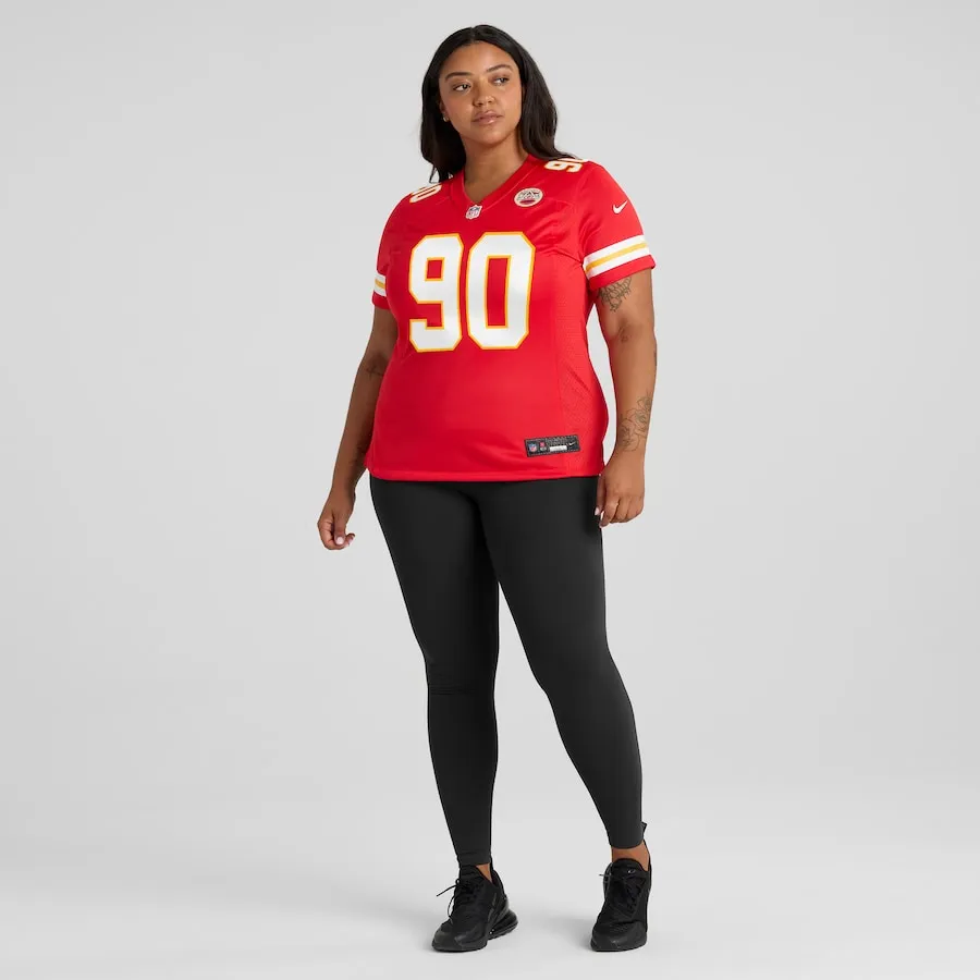 Charles Omenihu Kansas City Chiefs Nike Women's Game Player Jersey - Red