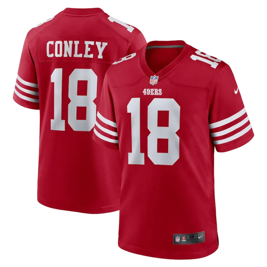 Chris Conley San Francisco 49ers Nike  Game Jersey -  Scarlet