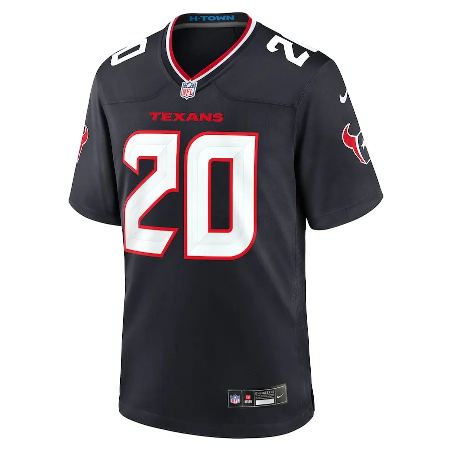 C.J. Henderson Houston Texans Nike Team Game Jersey -  Navy
