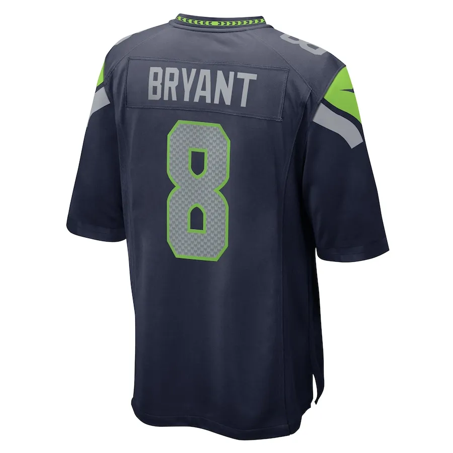 Coby Bryant Seattle Seahawks Nike Game Jersey - College Navy - Image 3