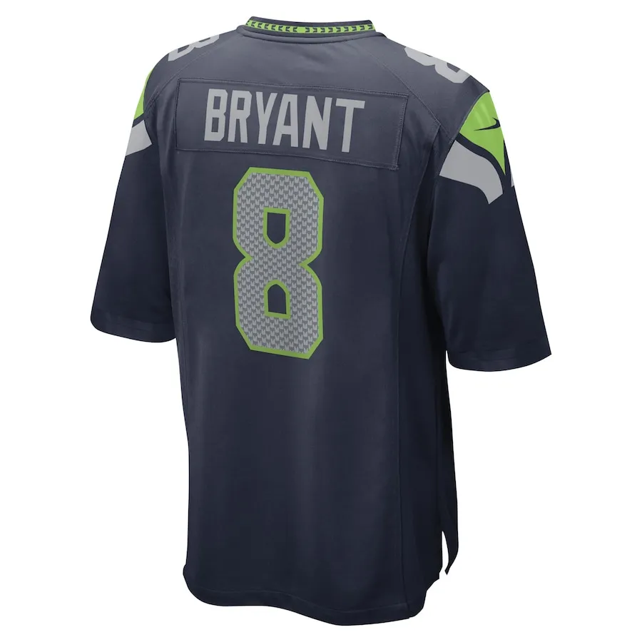Coby Bryant Seattle Seahawks Nike Game Player Jersey - College Navy - Image 3