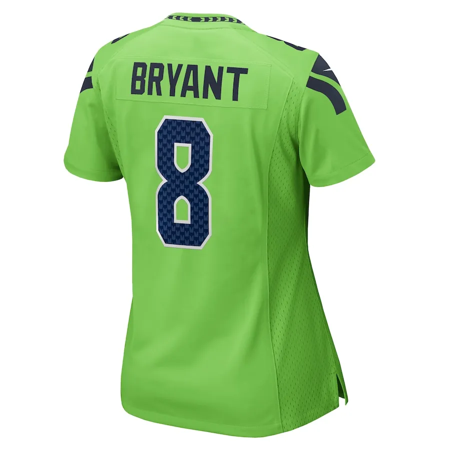 Coby Bryant Seattle Seahawks Nike Women's Game Jersey - Neon Green - Image 3