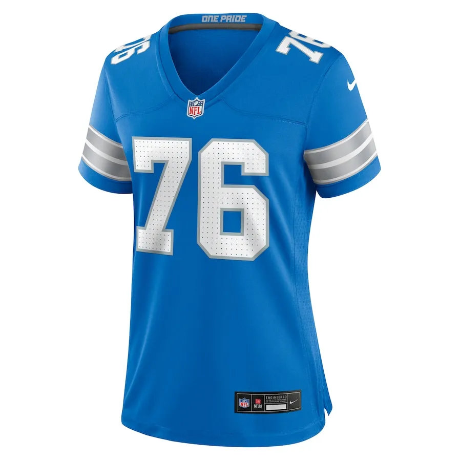 Connor Galvin Detroit Lions Nike Women's Team Game Jersey -  Blue