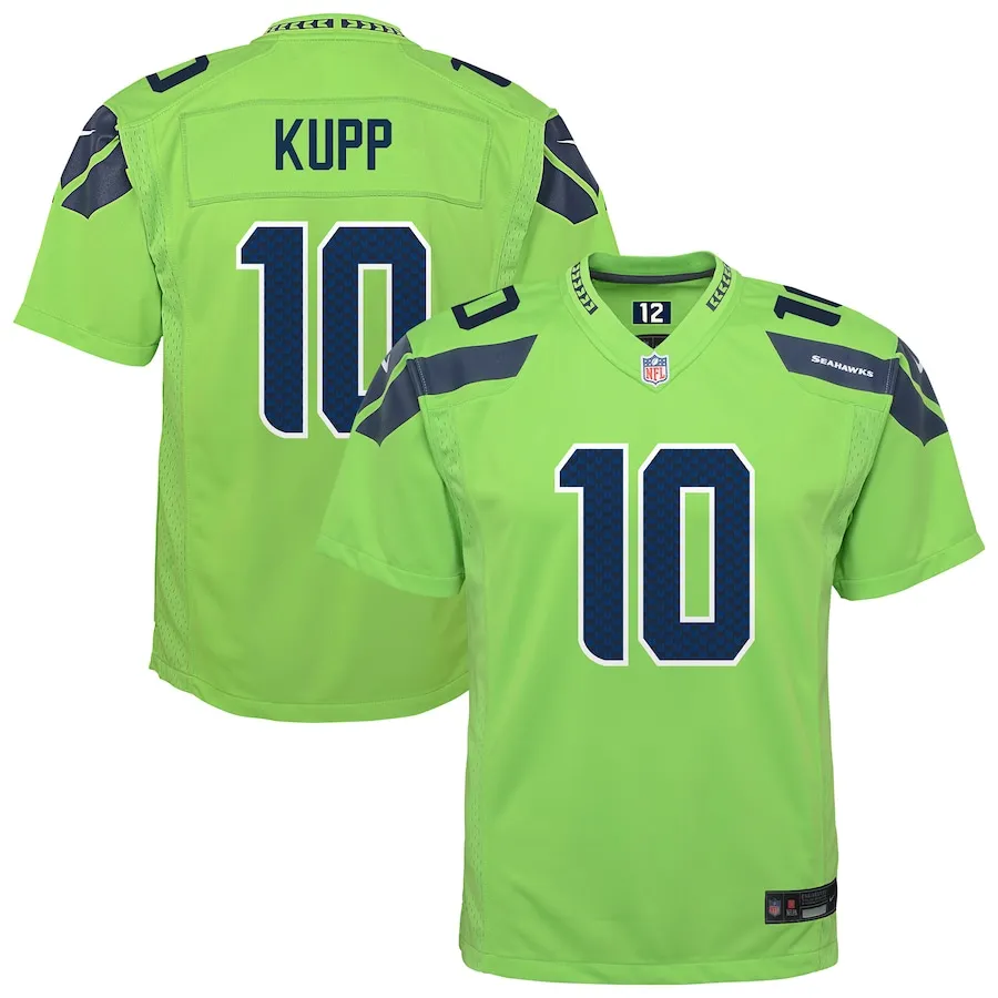 Cooper Kupp Seattle Seahawks Nike Youth Alternate Game Jersey - Neon Green
