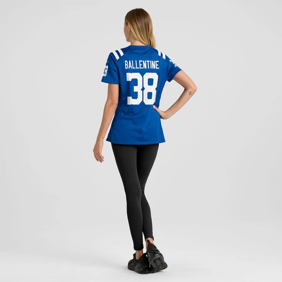 Corey Ballentine Indianapolis Colts Nike Women's Team Game Jersey -  Royal