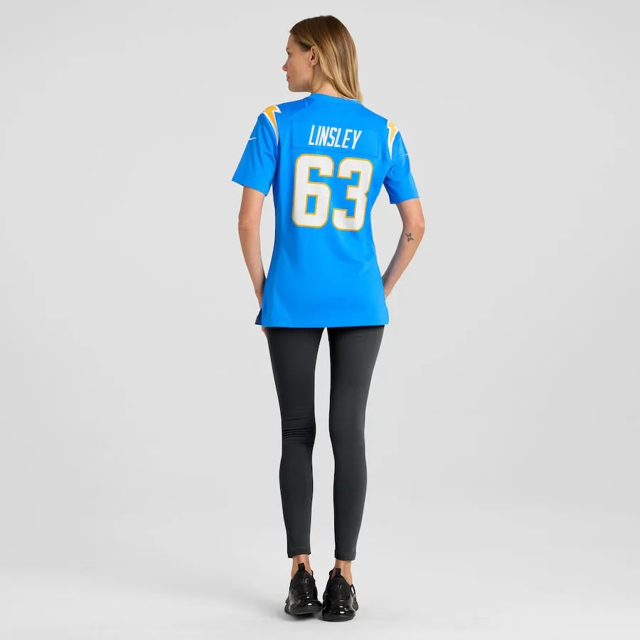 Corey Linsley Los Angeles Chargers Nike Women's Game Player Jersey - Powder Blue