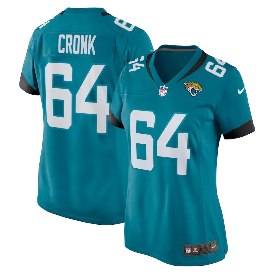 Coy Cronk Jacksonville Jaguars Nike Women's Game Player Jersey - Teal