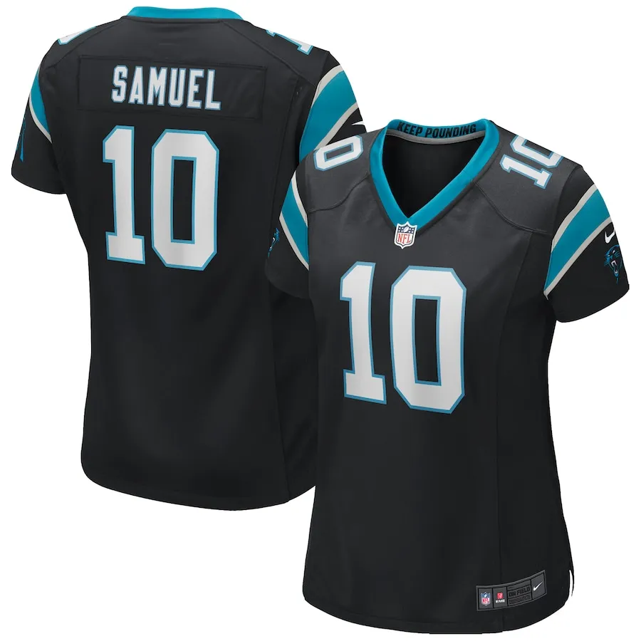 Curtis Samuel Carolina Panthers Nike Women's Game Jersey - Black
