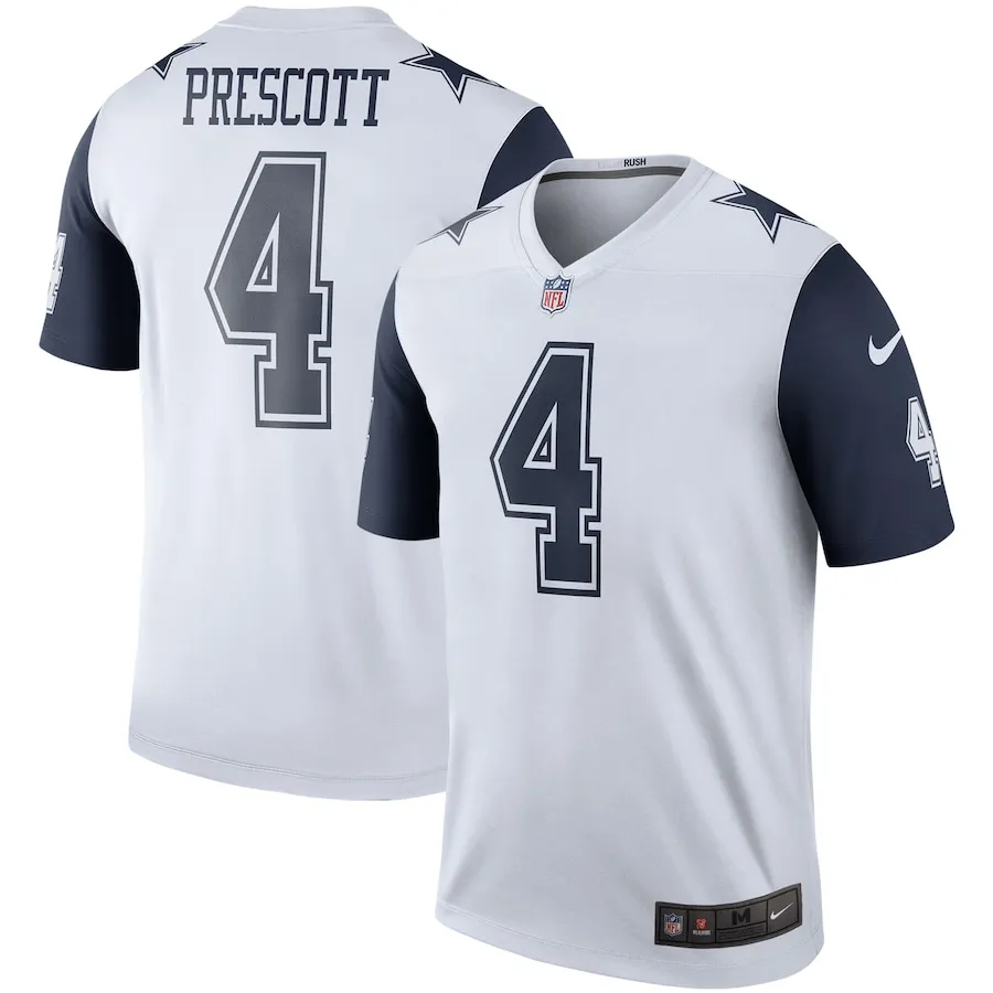 Dak Prescott Dallas Cowboys Nike Alternate Legend Jersey - White