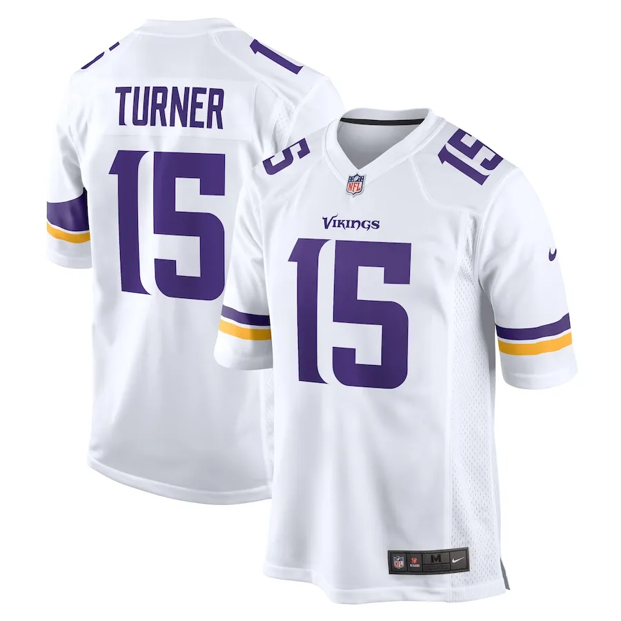 Dallas Turner Minnesota Vikings Nike Game Jersey -  White