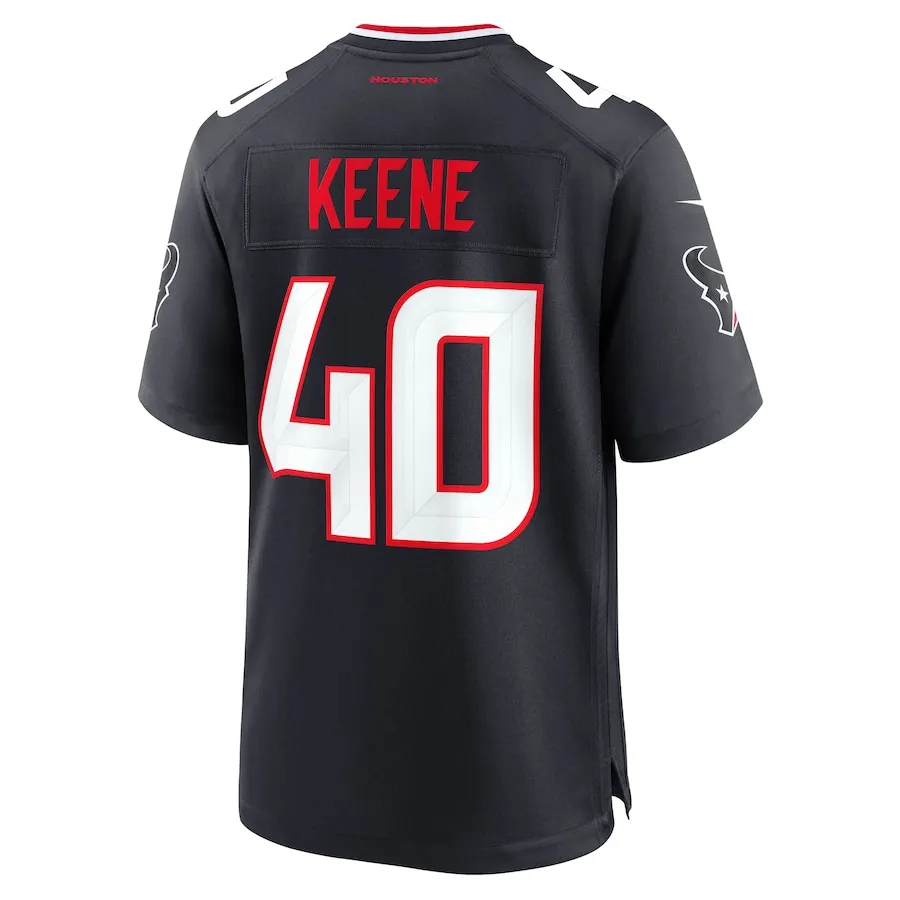 Dalton Keene Houston Texans Nike Team Game Jersey -  Navy