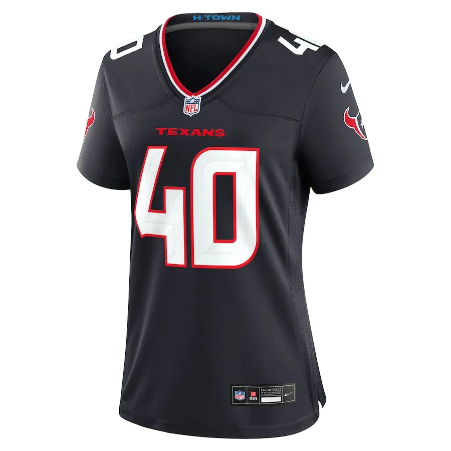 Dalton Keene Houston Texans Nike Women's Team Game Jersey -  Navy