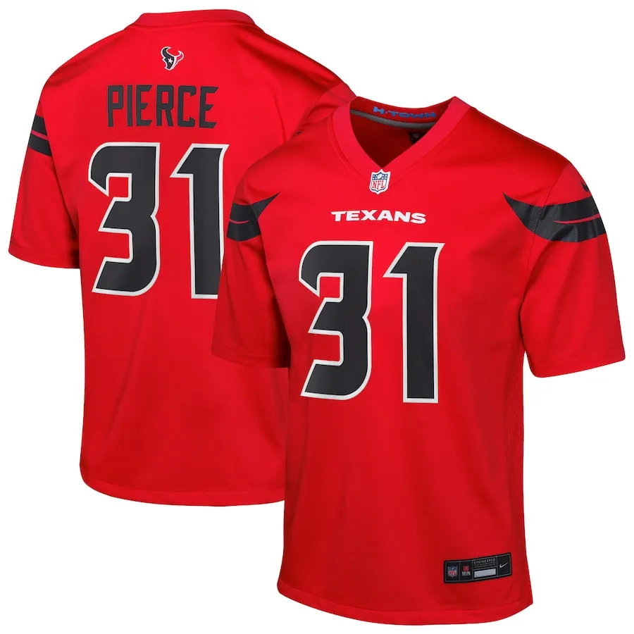 Dameon Pierce Houston Texans Nike Youth Alternate Game Jersey - Red