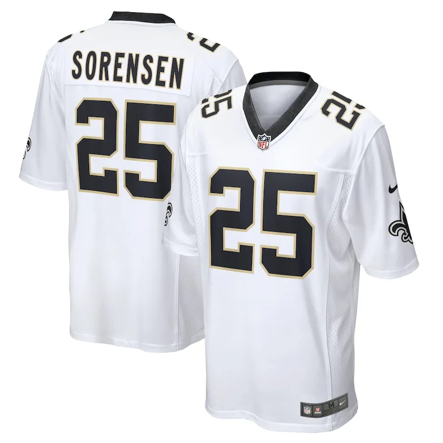 Daniel Sorensen New Orleans Saints Nike Player Game Jersey - White