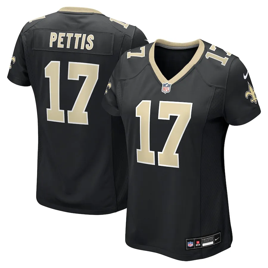 Dante Pettis New Orleans Saints Nike Women's  Game Jersey -  Black