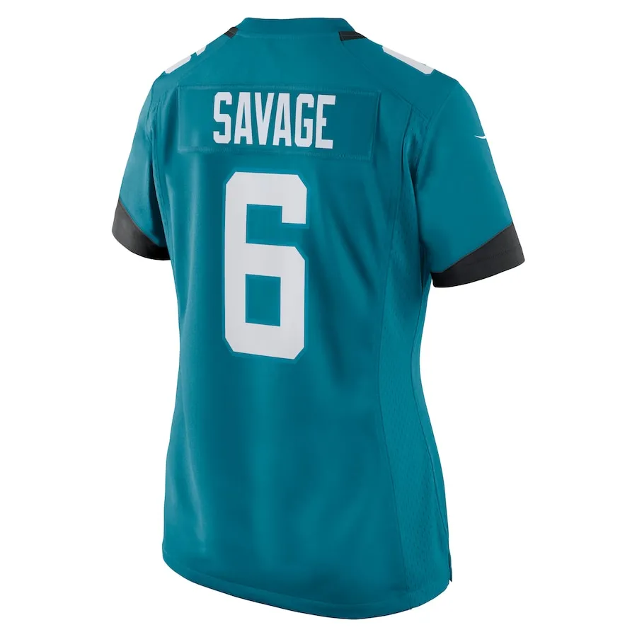 Darnell Savage Jacksonville Jaguars Nike Women's Team Game Jersey -  Teal