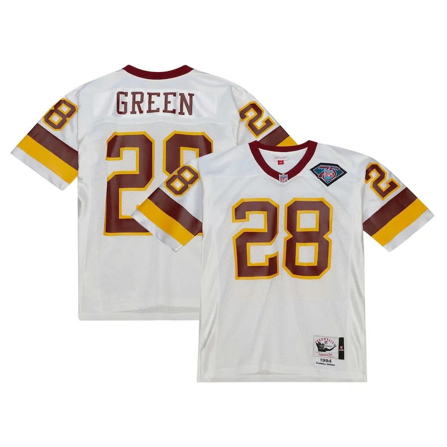 Darrell Green Washington Commanders 1994 Mitchell &amp Ness Authentic Throwback Retired Player Jersey - White