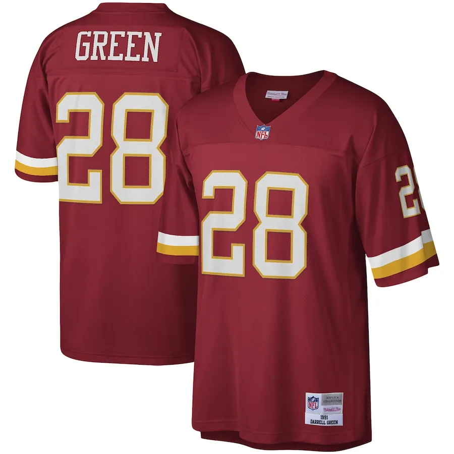 Darrell Green Washington Football Team Mitchell &amp Ness Legacy Replica Jersey - Burgundy