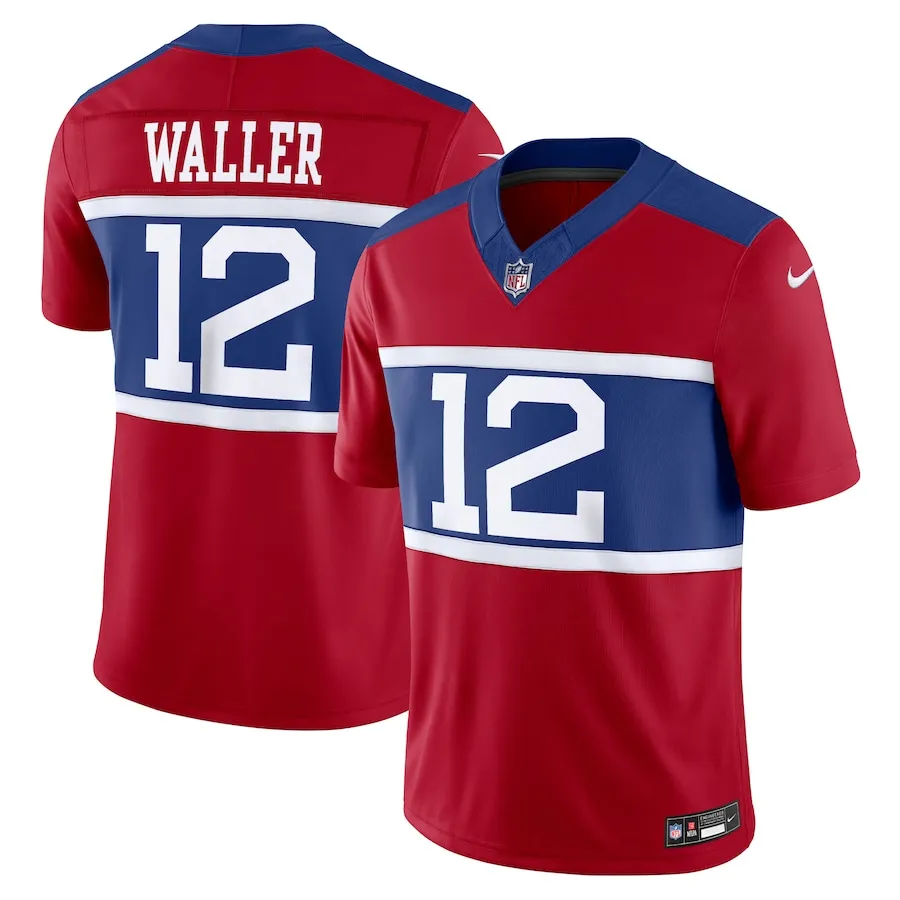 Darren Waller New York Giants Nike Alternate Vapor F.U.S.E. Retired Player Limited Jersey - Century Red