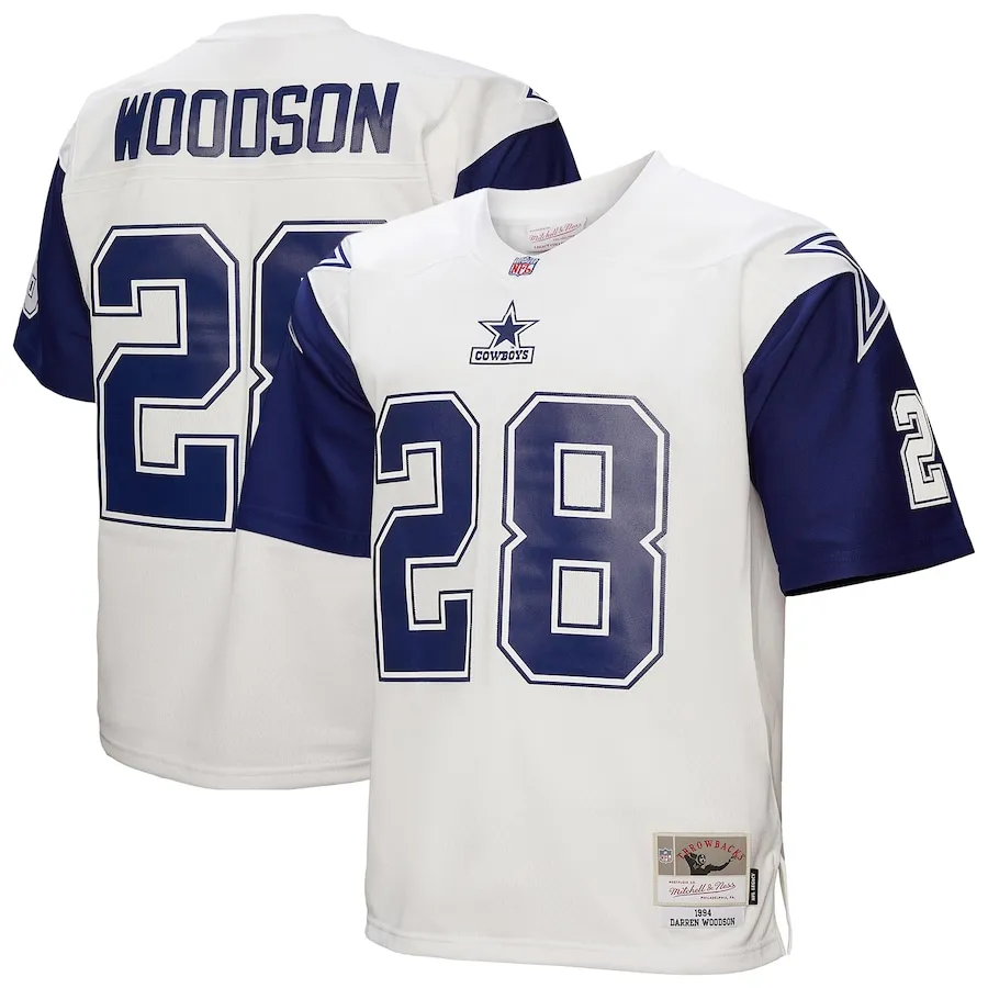 Darren Woodson Dallas Cowboys Mitchell &amp Ness 1994 Alternate Legacy Replica Jersey - White
