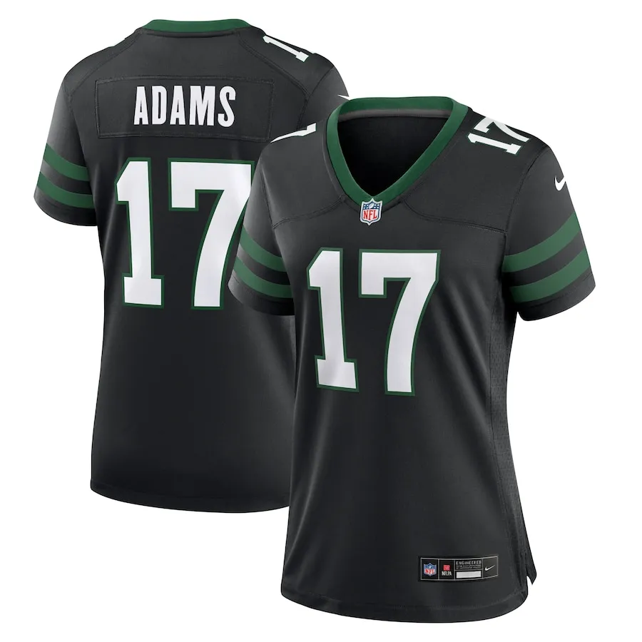 Davante Adams New York Jets Nike Women's Alternate Game Jersey - Legacy Black
