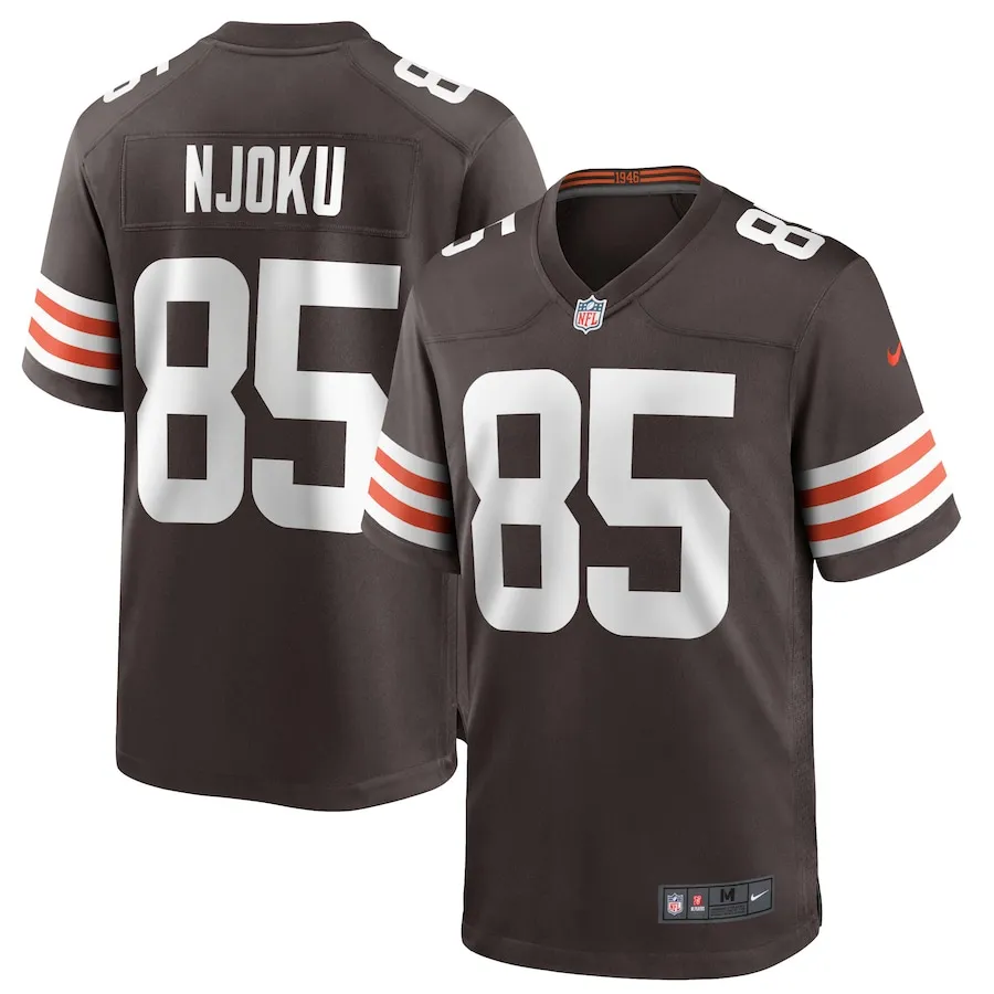 David Njoku Cleveland Browns Nike Game Player Jersey - Brown