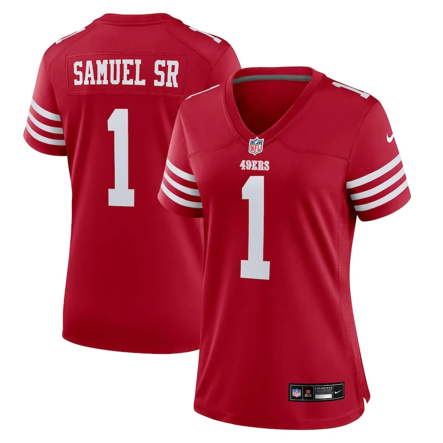 Deebo Samuel Sr San Francisco 49ers Nike Women's Game Jersey - Scarlet