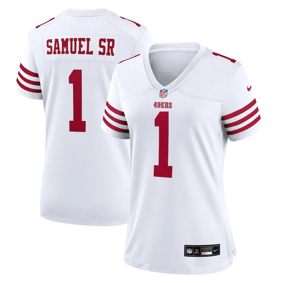 Deebo Samuel Sr San Francisco 49ers Nike Women's Game Jersey - White