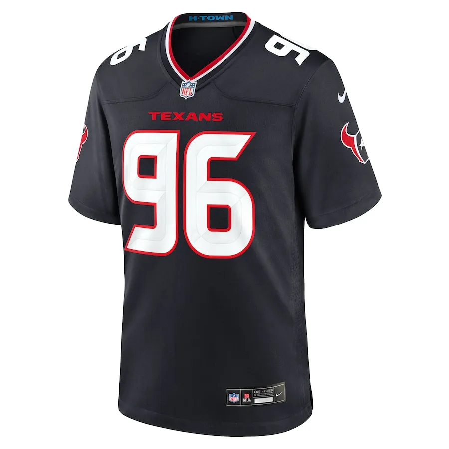 Denico Autry Houston Texans Nike Team Game Jersey -  Navy