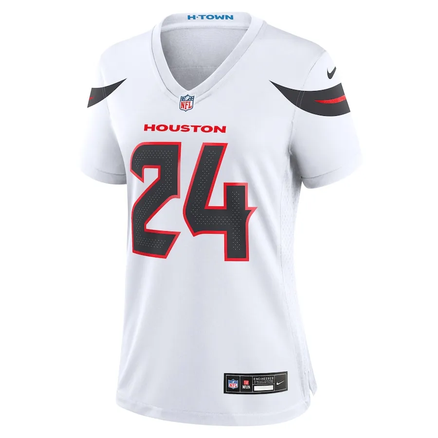 Derek Stingley Jr. Houston Texans Nike Women's Game Jersey - White