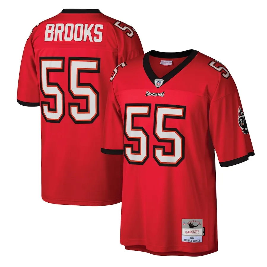 Derrick Brooks Tampa Bay Buccaneers Mitchell &amp Ness Legacy Replica Jersey - Red