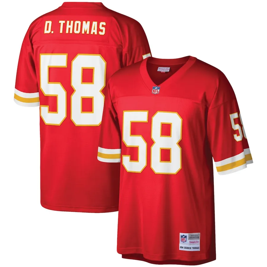 Derrick Thomas Kansas City Chiefs Mitchell &amp Ness Legacy Replica Jersey - Red