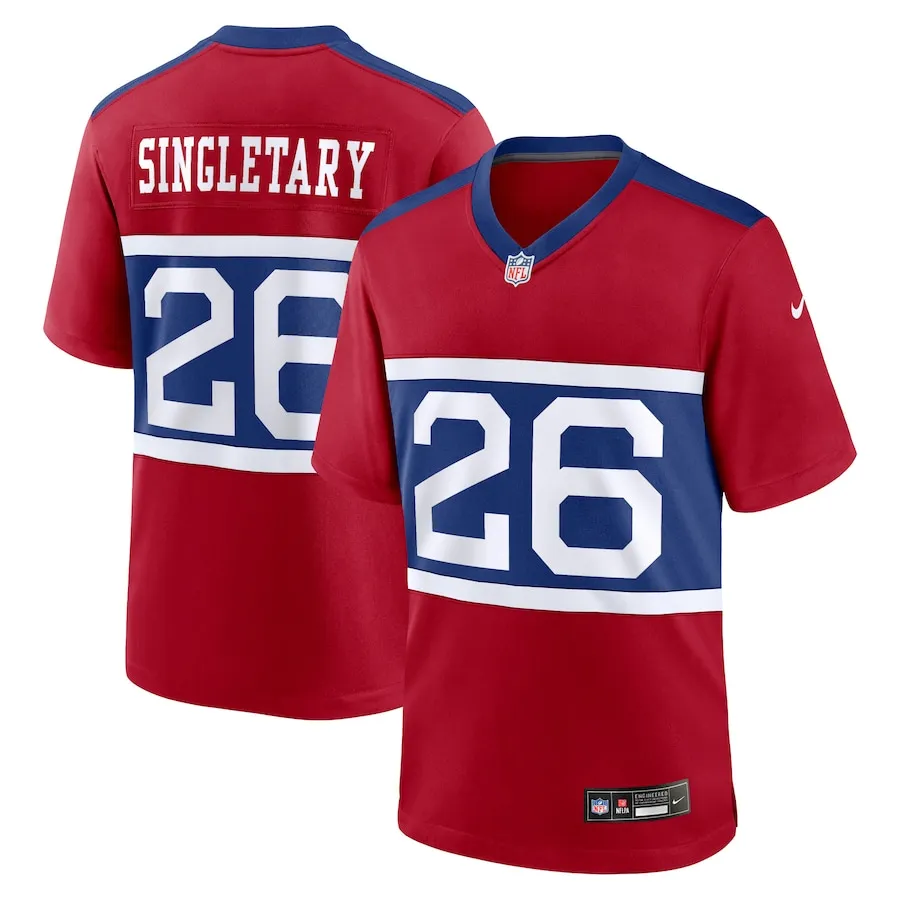 Devin Singletary New York Giants Nike Youth Alternate Game Jersey - Red