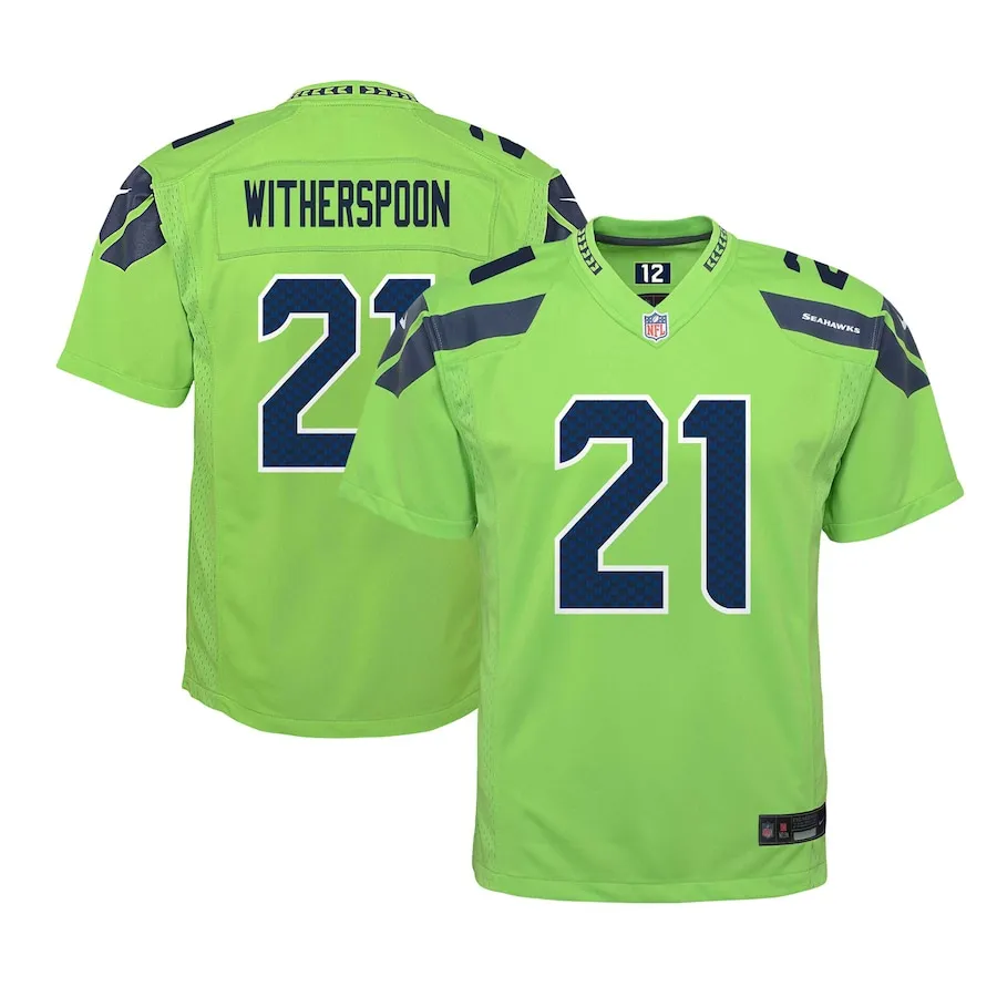 Devon Witherspoon Seattle Seahawks Nike Youth Alternate Game Jersey - Neon Green