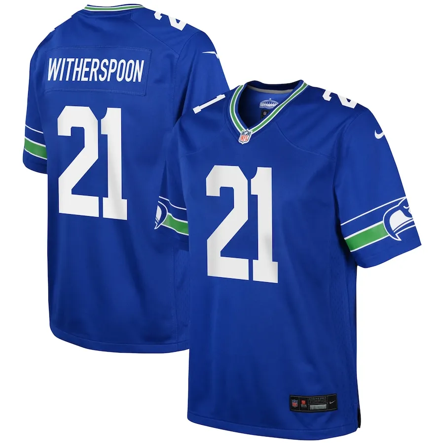 Devon Witherspoon Seattle Seahawks Nike Youth Alternate Game Jersey - Royal