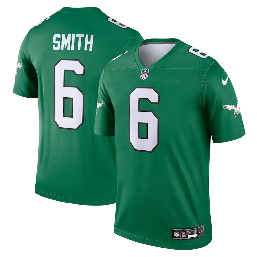 DeVonta Smith Philadelphia Eagles Nike Alternate Legend Jersey - Kelly Green
