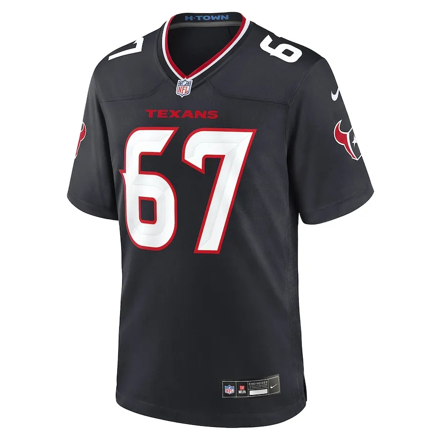 Ed Ingram Houston Texans Nike Team Game Jersey -  Navy