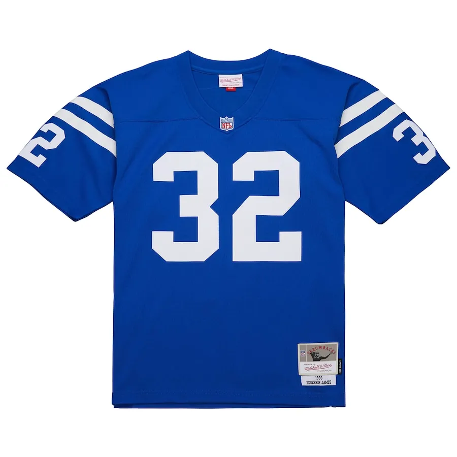 Edgerrin James Indianapolis Colts Mitchell &amp Ness 1999 Legacy Replica Jersey - Royal