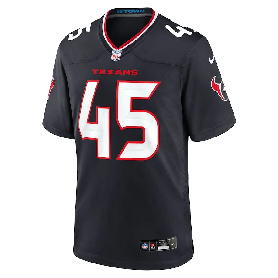 E.J. Speed Houston Texans Nike Team Game Jersey -  Navy