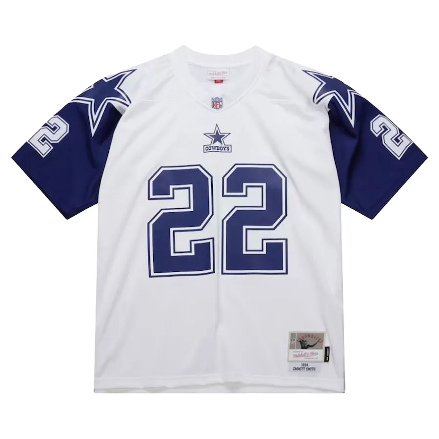 Emmitt Smith Dallas Cowboys Mitchell &amp Ness 1994 Alternate Legacy Replica Jersey - White