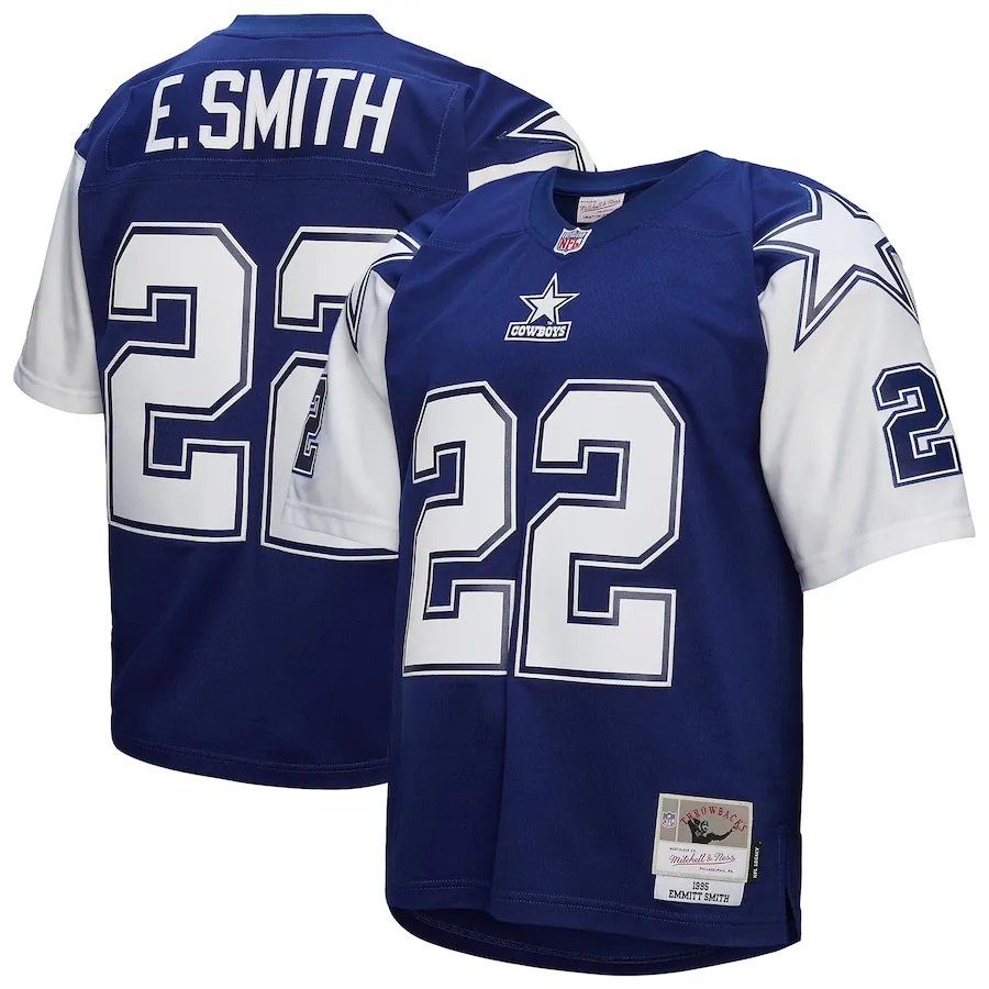 Emmitt Smith Dallas Cowboys Mitchell &amp Ness Legacy Replica Jersey - Navy