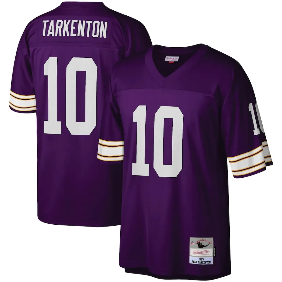 Fran Tarkenton Minnesota Vikings Mitchell &amp Ness Legacy Replica Jersey - Purple