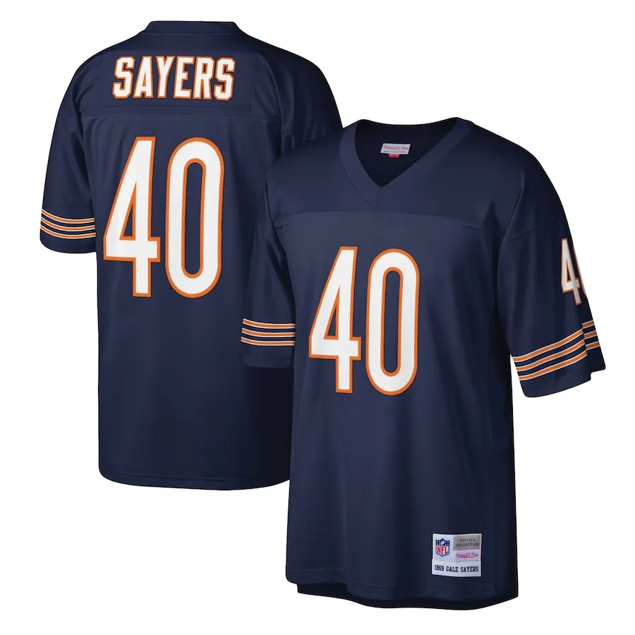 Gale Sayers Chicago Bears Mitchell &amp Ness Legacy Replica Jersey - Navy